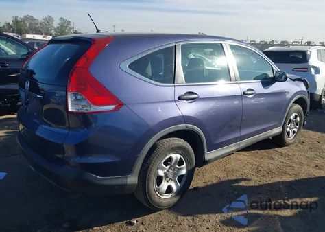 2013 Honda Cr-V Lx from USA, damaged, VIN 2HKRM3H37DH519339